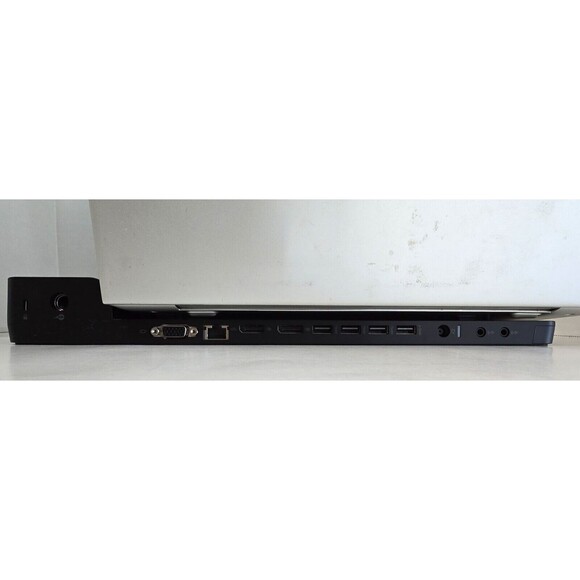 HP UltraSlim Docking Station 2013 & Adapter For HP EliteBook or ProBook Laptop - Picture 1 of 10